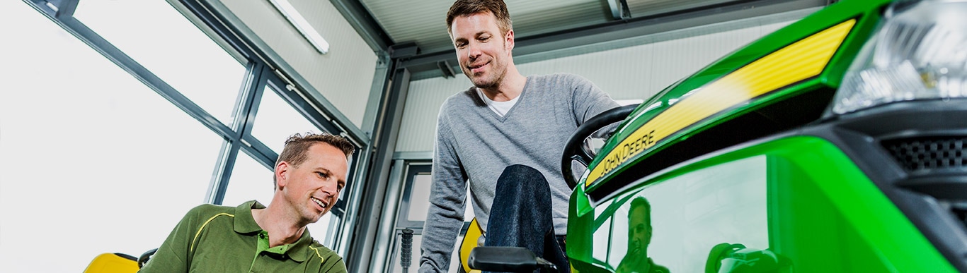 Einen John Deere Vertriebspartner