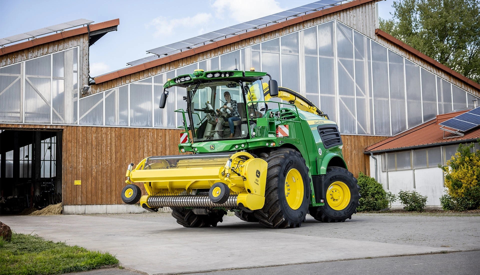 So entsteht ein Feldhäcksler bei John Deere