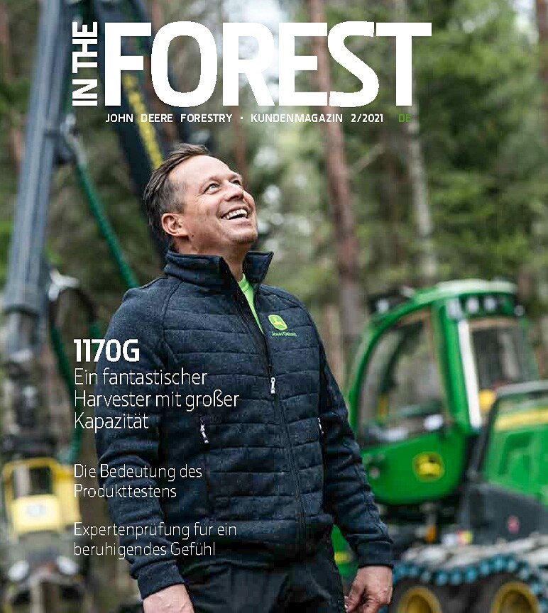 John Deere Forestry Kundenmagazin In The Forest