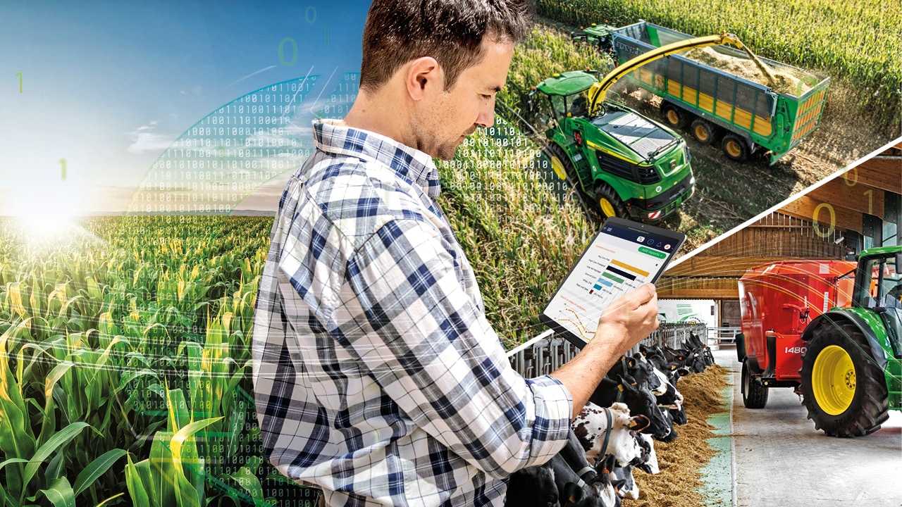Dinamica Generale ist europäischer Marktführer für Technologien zur präzisen Fütterung, die für die meisten Futtermischwägen verfügbar sind.