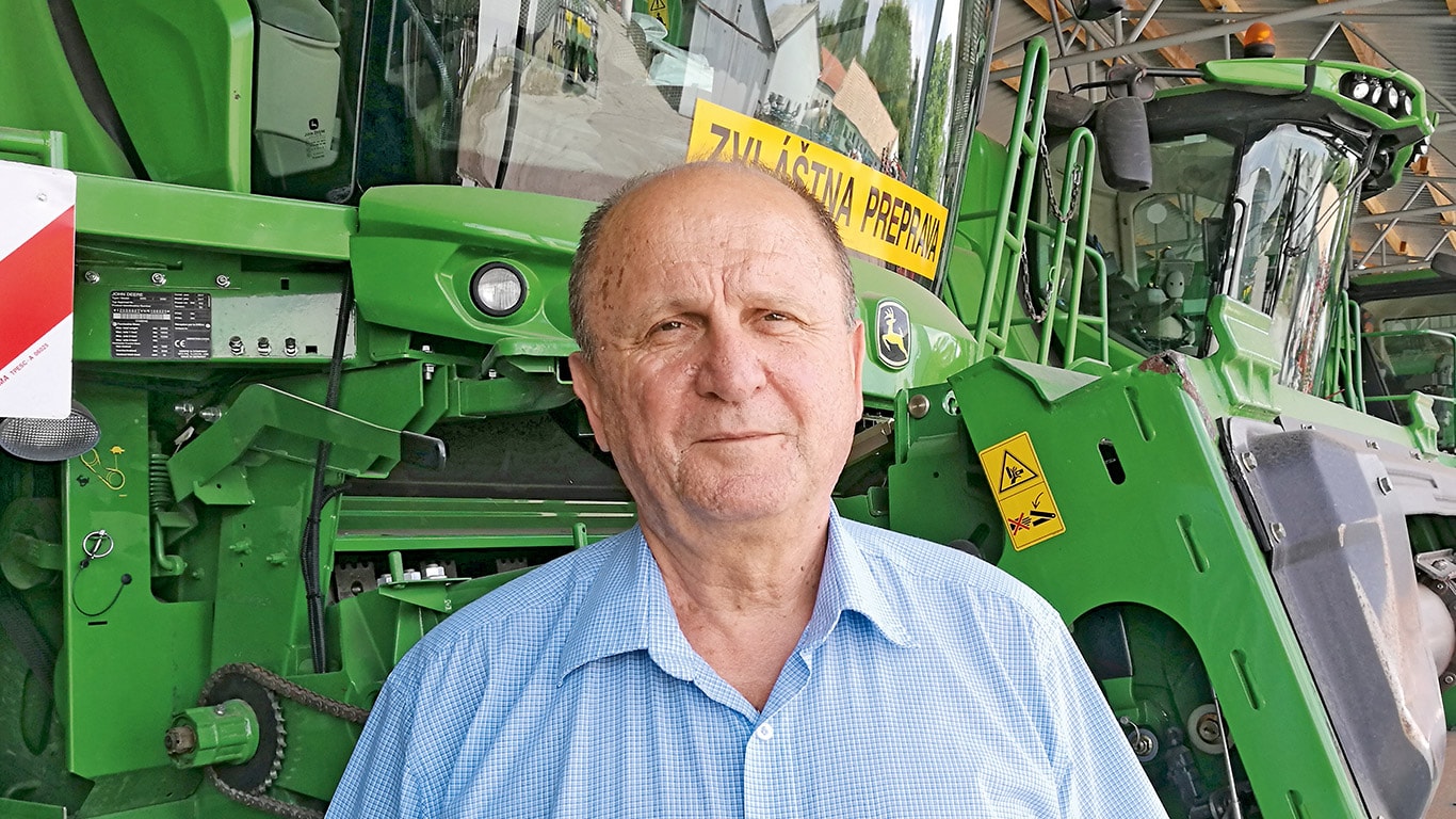 Ing. Pavol Hudák, Poľno SME, s.r.o. Komarno, Tschechische Republik