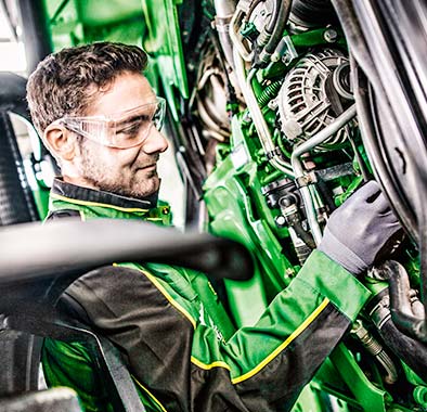 Motor- und Kraftstoffpaket für Traktoren