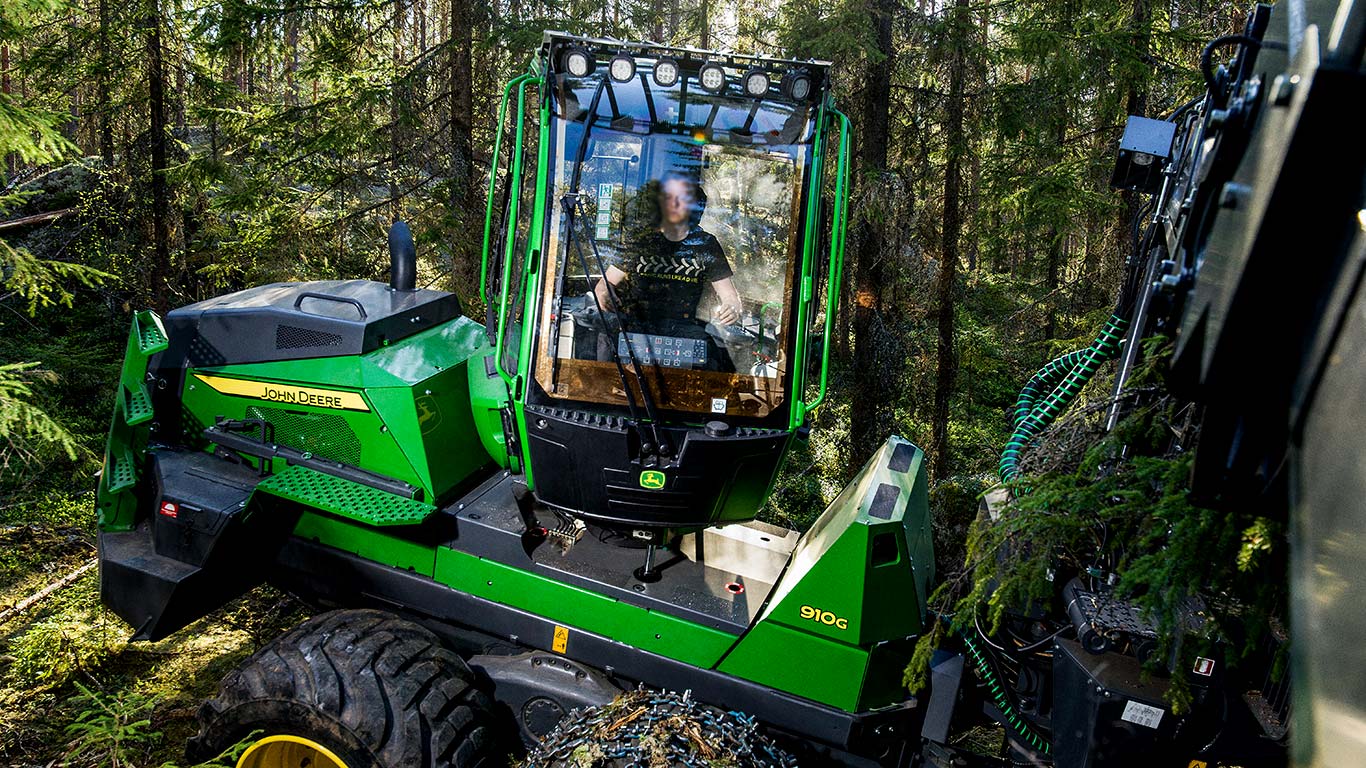 John Deere 910G Kabine